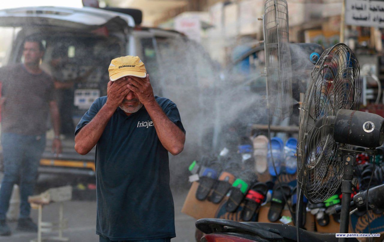 طقس حار وغبار حتى الخميس ودرجات الحرارة تبلغ 47 مئوية جنوباً